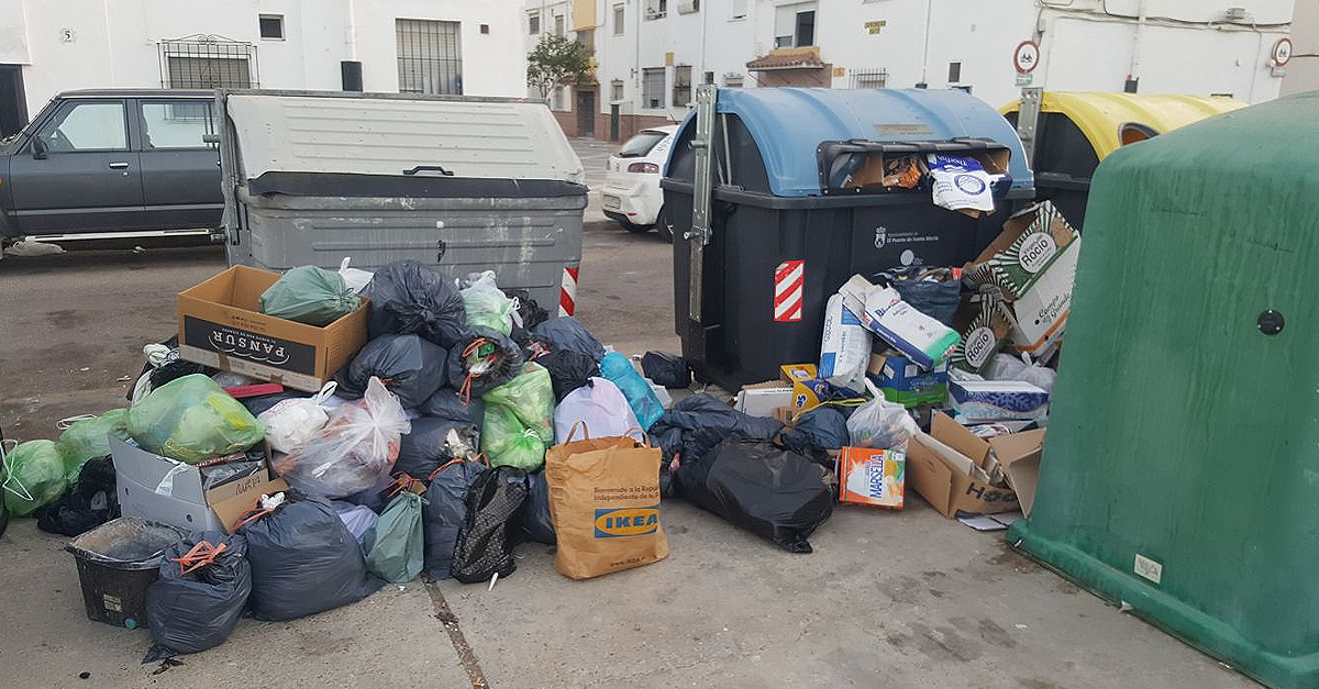 Desconvocada la huelga de basuras de El Puerto