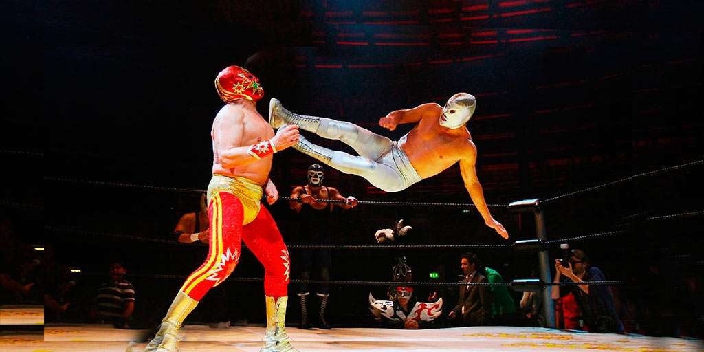 Lucha libre en pantalla