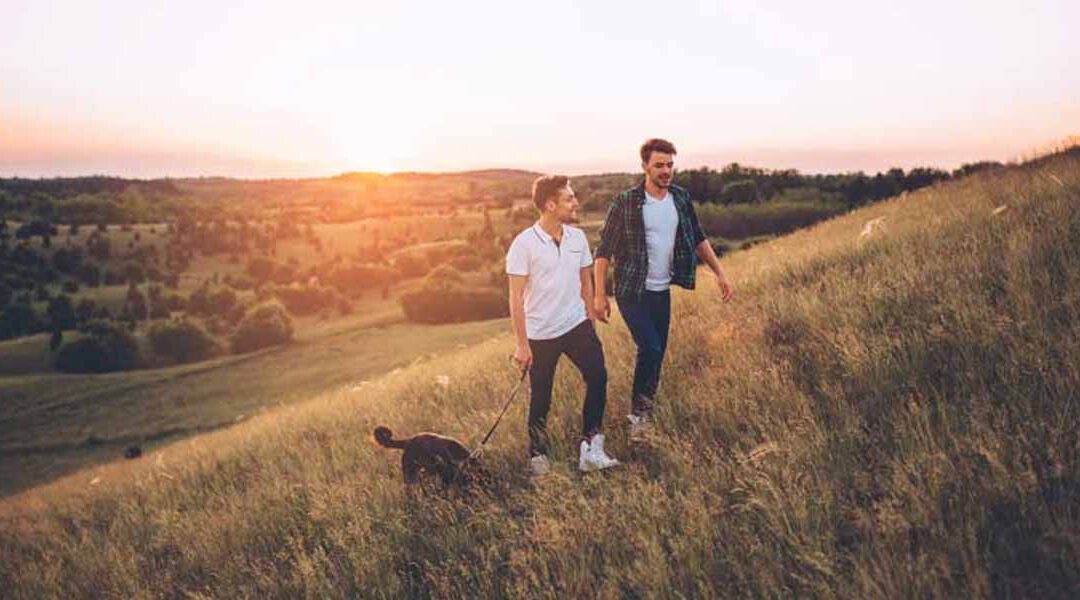 Amor entre hombres en montañosos parajes