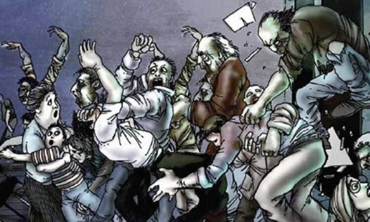 Violencia indiscriminada y zombis