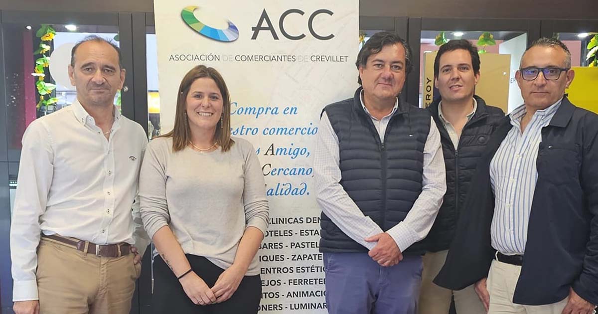 Los Comerciantes de Crevillet se integran en la Asociación de Empresarios para sumar fuerzas