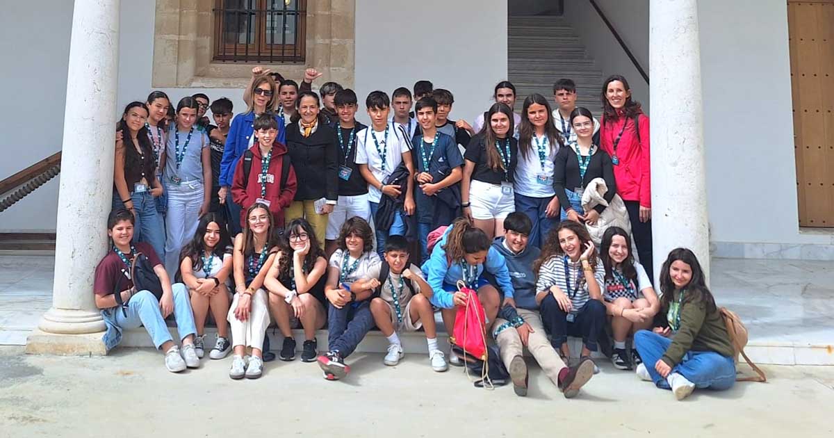 Las visitas escolares acercan la historia local a alumnos de Jerez y El Puerto en El Hospitalito