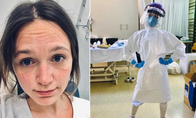 Laura, la enfermera que transmite vida entre el caos provocado por el coronavirus