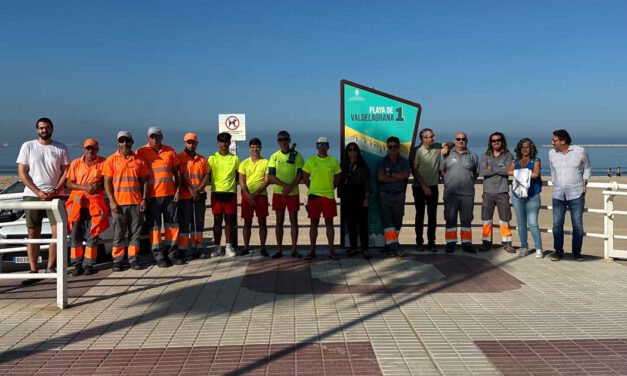 El equipo de playas se forma para proteger al guitarrón, el “lince ibérico” de la costa gaditana