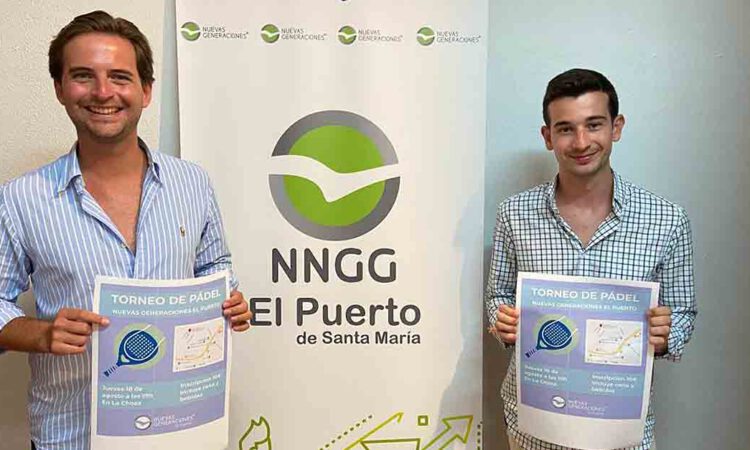 NNGG El Puerto organiza un torneo de pádel el 18 de agosto en "La Choza"