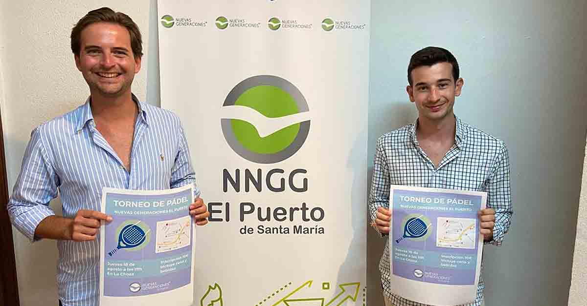 decidir consumo ilegal NNGG El Puerto organiza un torneo de pádel el 18 de agosto en "La Choza" - El  Puerto Actualidad