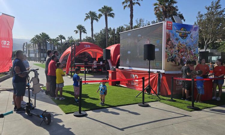 El Nintendo Switch 2 Tour llegará a la Plaza de Toros con 74 puestos de juego