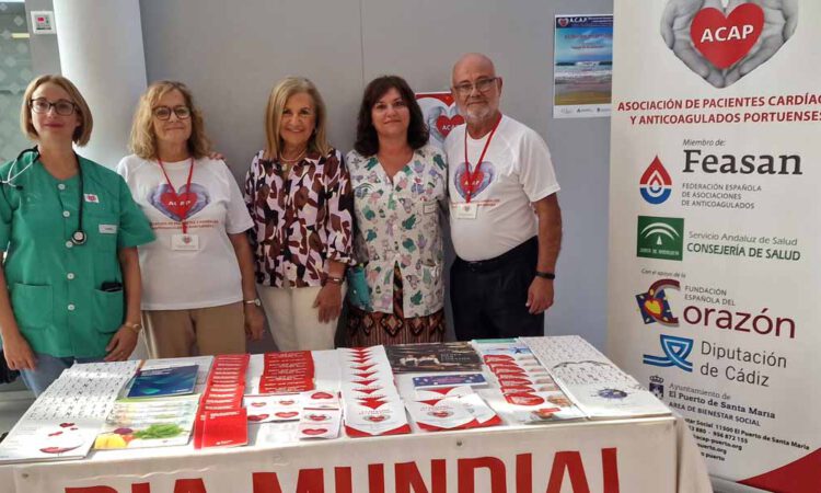 La Asociación de Pacientes Cardíacos y Anticoagulados Portuenses celebra el Día Mundial del Corazón