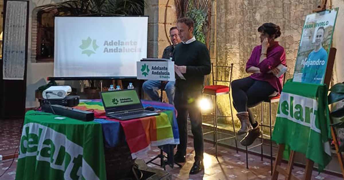 Presentada la candidatura de Adelante Andalucía El Puerto como alternativa de la izquierda