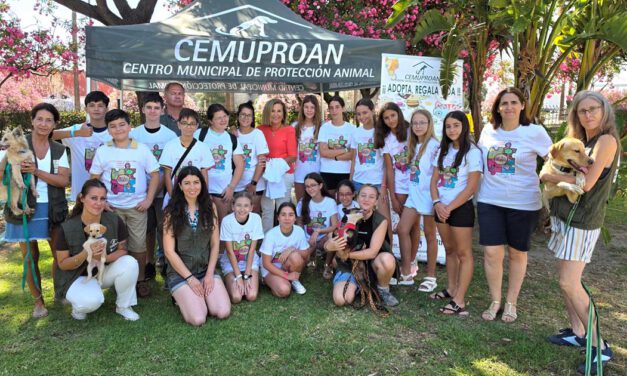La infancia portuense cierra su primer curso con una jornada solidaria por los animales