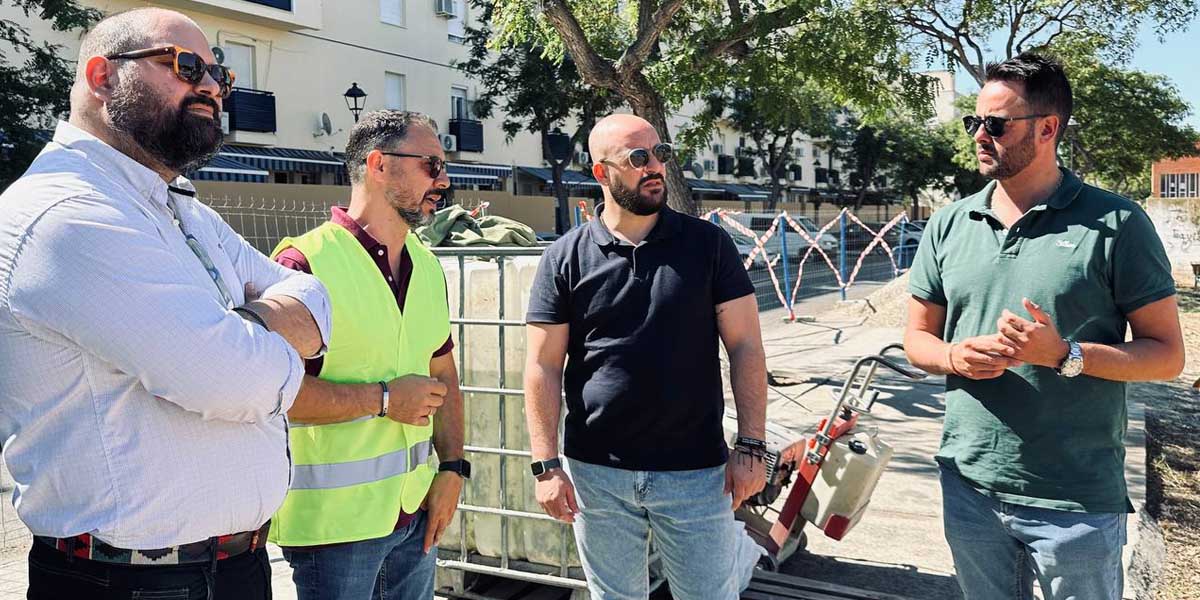 Avanza a buen ritmo la construcción de un nuevo aparcamiento público en El Juncal