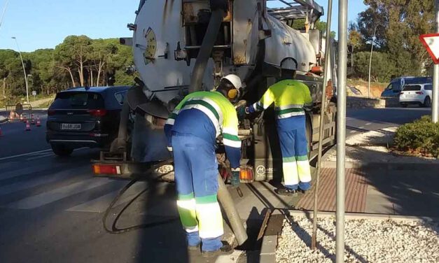 Apemsa pone a punto el alcantarillado de El Puerto