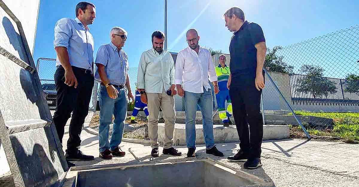 Apemsa pone en marcha de la estación de bombeo de aguas residuales del Polígono Tecnobahía