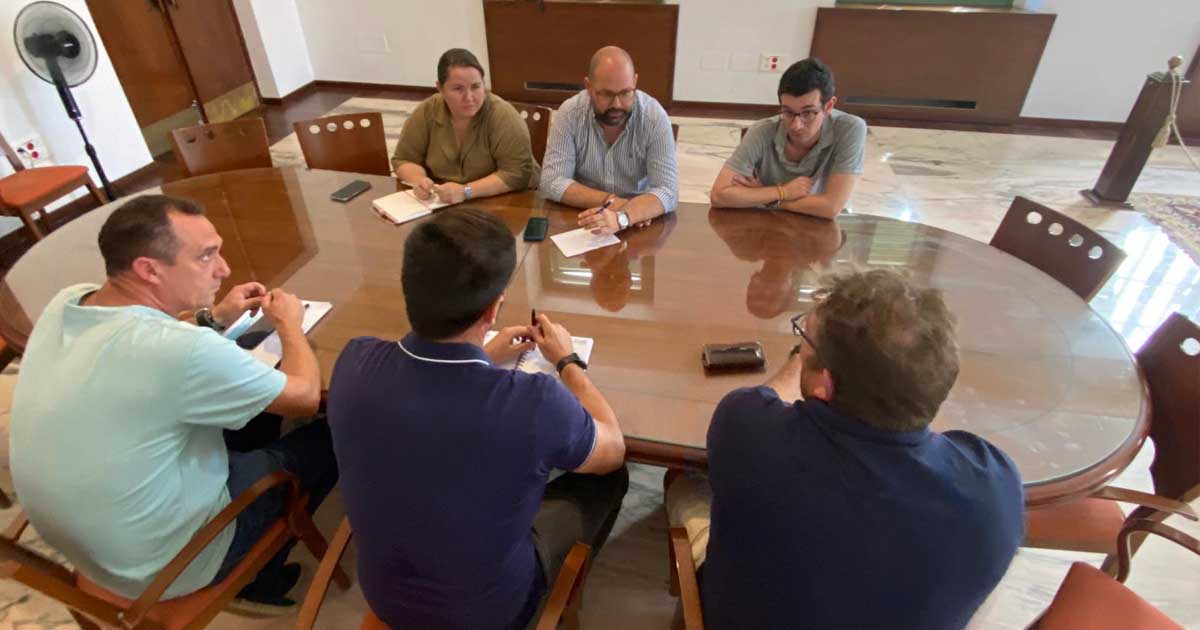 El Gobierno municipal mantiene un encuentro con el comité de empresa de Aqualia