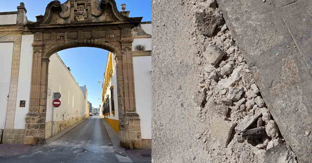 Betilo alerta nuevamente del mal estado del Arco de la Trinidad