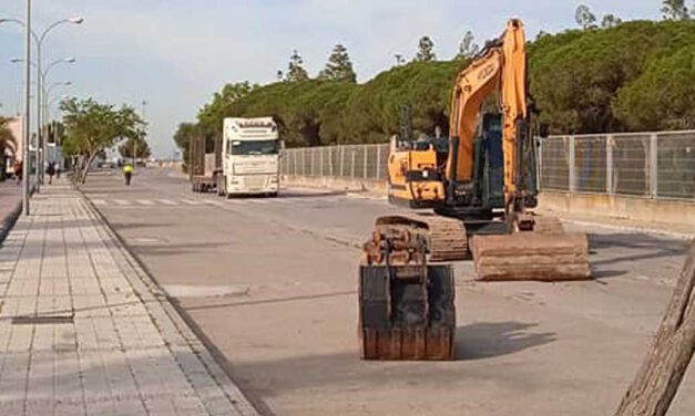 Comienza el asfaltado completo del Paseo José Luis Tejada