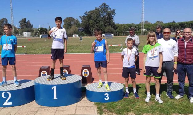 Más de 500 escolares participan en las pruebas de campo a través de los Juegos Deportivos Municipales