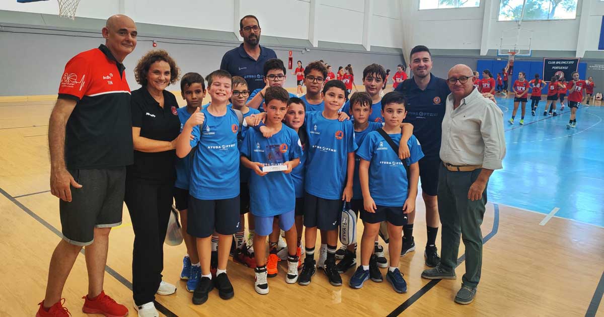 El Pabellón Angelita Alta vivió el XXVIII Torneo de Baloncesto “Ciudad de El Puerto”