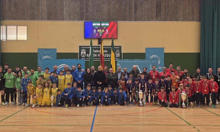 El Campeonato andaluz de selecciones provinciales de fútbol sala reúne en El Puerto a las mejores canteras