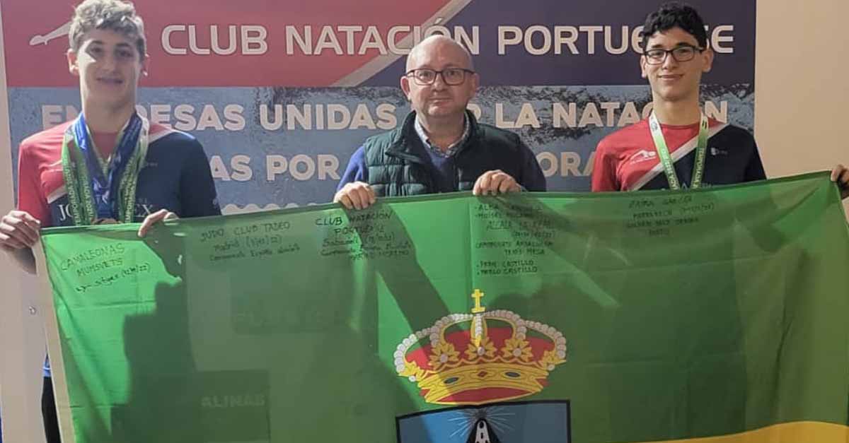 La bandera viajera de El Puerto emprende camino a Gijón