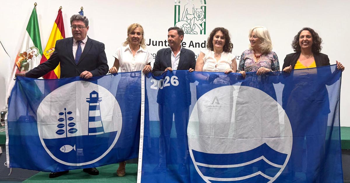 El Puerto revalida cinco Banderas Azules y el distintivo Centro Azul para este verano