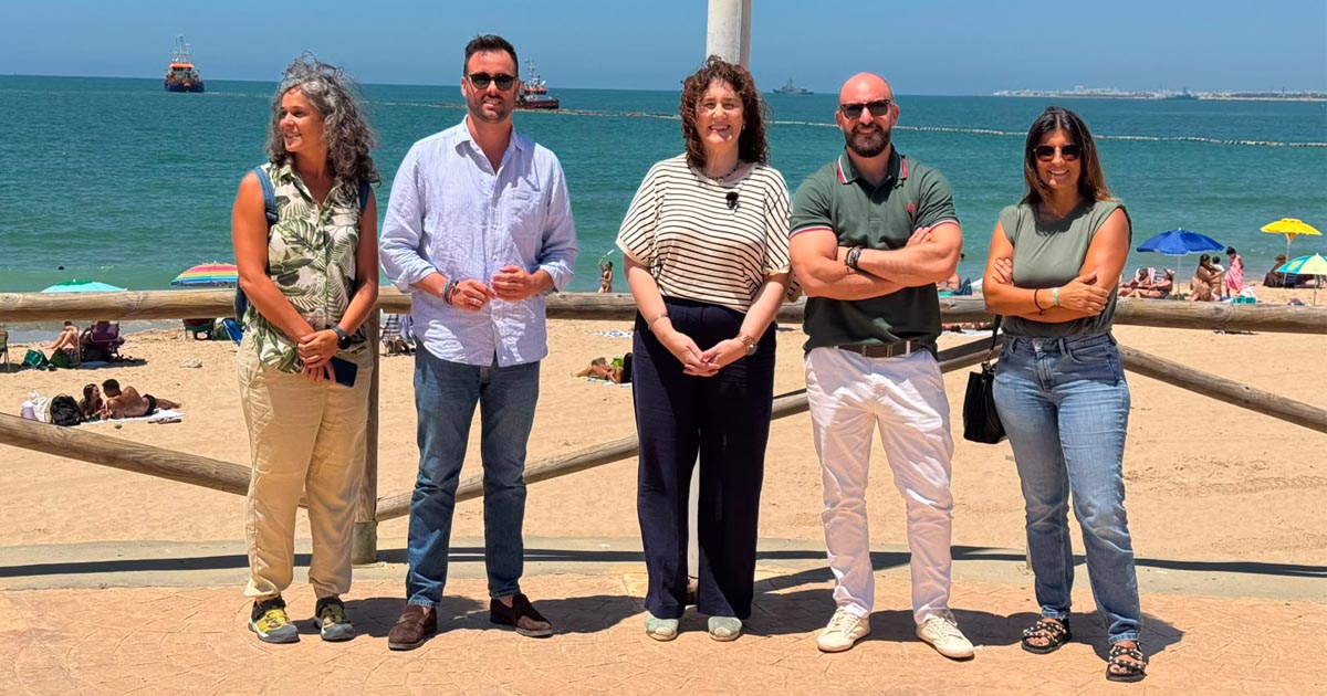 El litoral portuense revalida cinco Banderas Azules para el verano de 2026