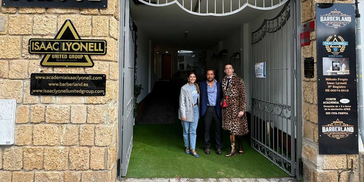 El Centro de Formación Isaac Lyonell será la sede de la Asociación Española de Barberías y Peluquerías de Caballeros