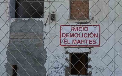 "Inicio de demolición el martes"