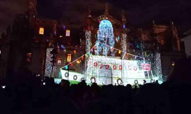 Este viernes y sábado se proyecta el video-mapping en la fachada de la Basílica Menor