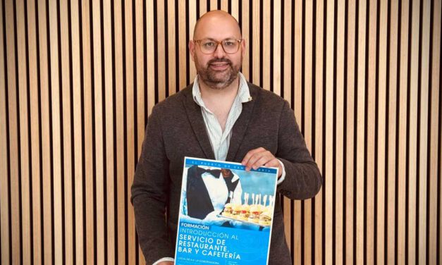 Un curso gratuito acercará la hostelería a vecinos con formación práctica en sala y barra