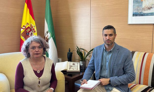 Positivo encuentro de Ángel González con la subdelegada del Gobierno en Cádiz