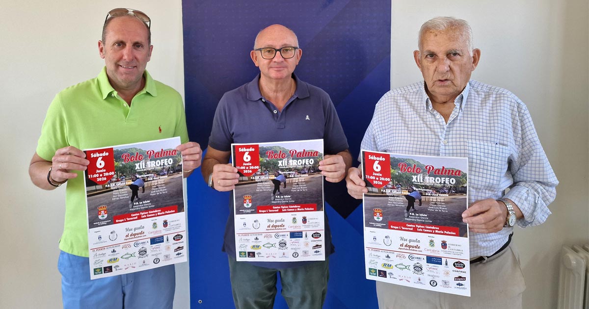 El XII Trofeo “Juan de la Cosa” reunirá en Las Viñas a jugadores de bolo palma de Andalucía y Cantabria