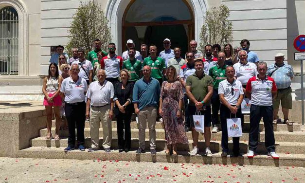Recepción a los jugadores del VIII Trofeo Ciudad de El Puerto Juan de La Cosa de Bolo Palma