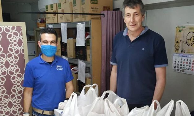 La Agrupación del Soberano Poder entrega más de 100 kilos de alimentos a Amigos Portuenses Solidarios