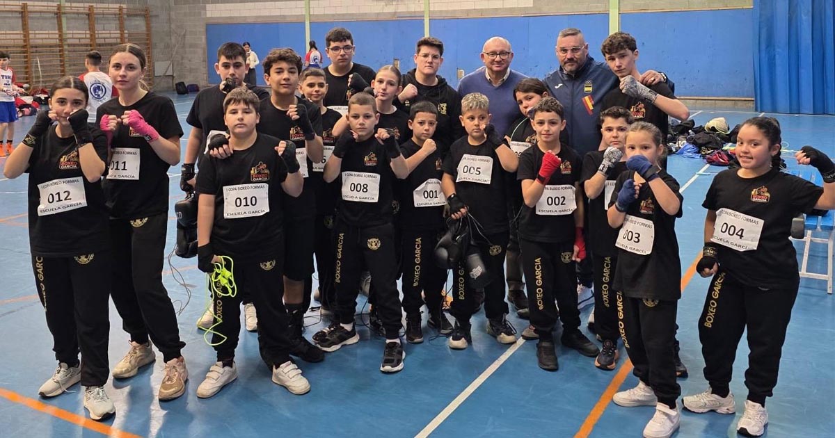 El boxeo formativo reúne a 70 jóvenes deportistas en el Pabellón Jóvenes Portuenses