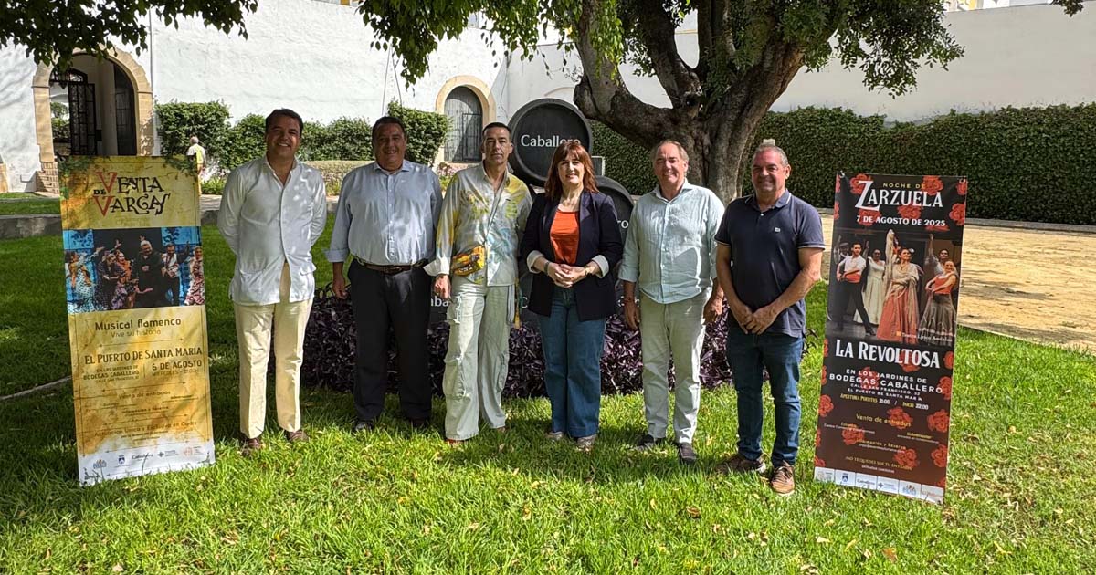 El Musical Fest Caballero arranca esta semana con flamenco y zarzuela en los jardines de Bodegas Caballero