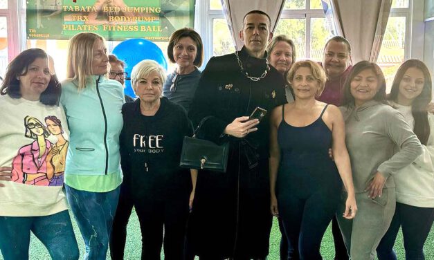 Calleja felicita a María del Mar Jordá por la actividad que realiza al frente de su sala deportiva