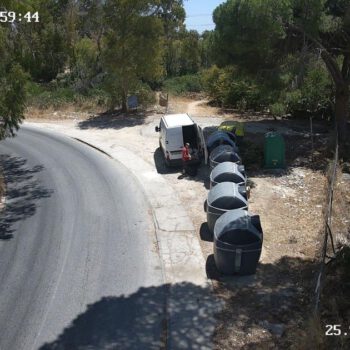 Las cámaras permiten denunciar en El Puerto 15 vertidos ilegales en un mes