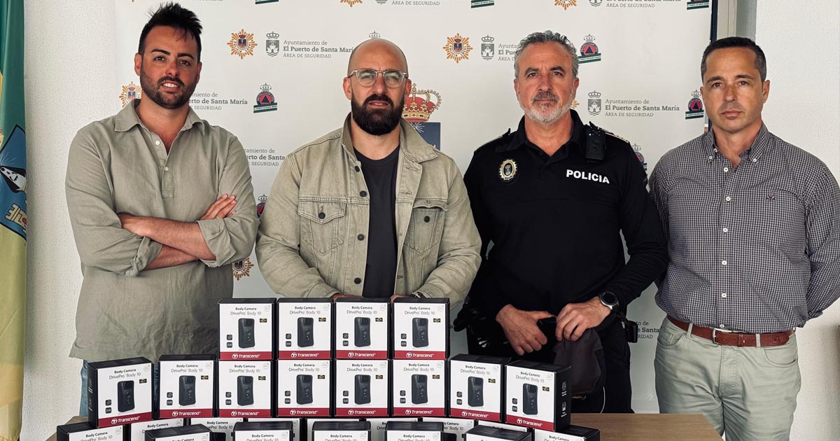 La Policía Local estrena cámaras corporales en el dispositivo de la motorada