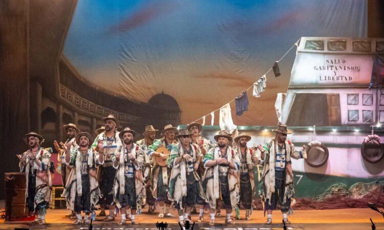 Los niños de El Puerto conquistan el Falla con su Palabrita de Cádiz