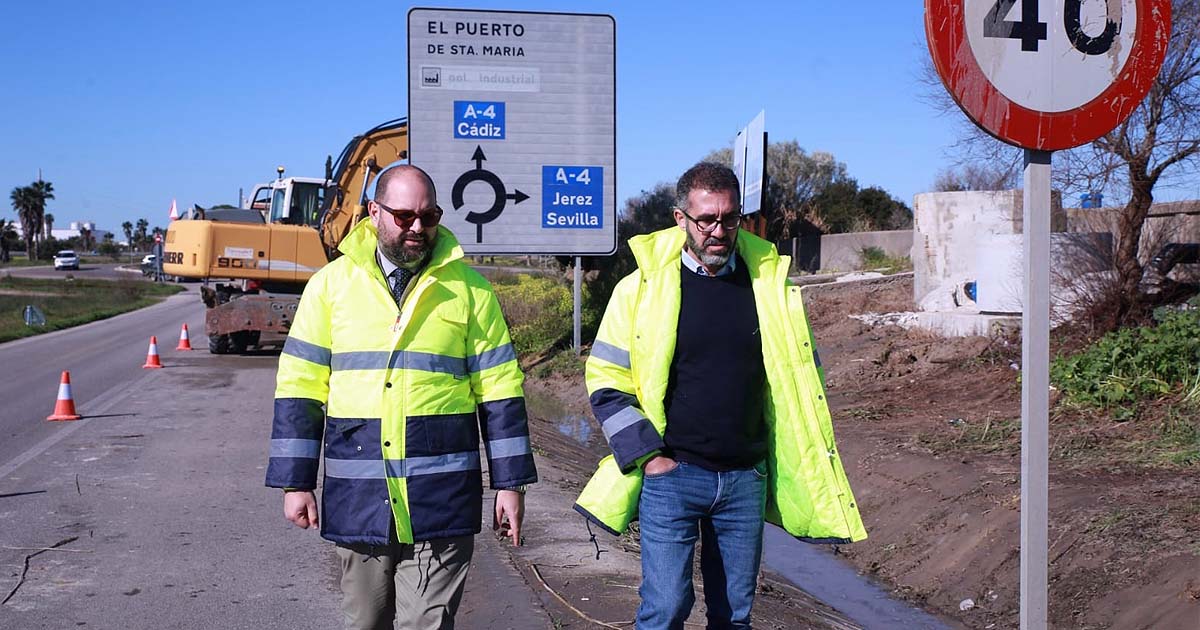 Arrancan las obras de emergencia en el Poblado de Doña Blanca tras los daños del temporal