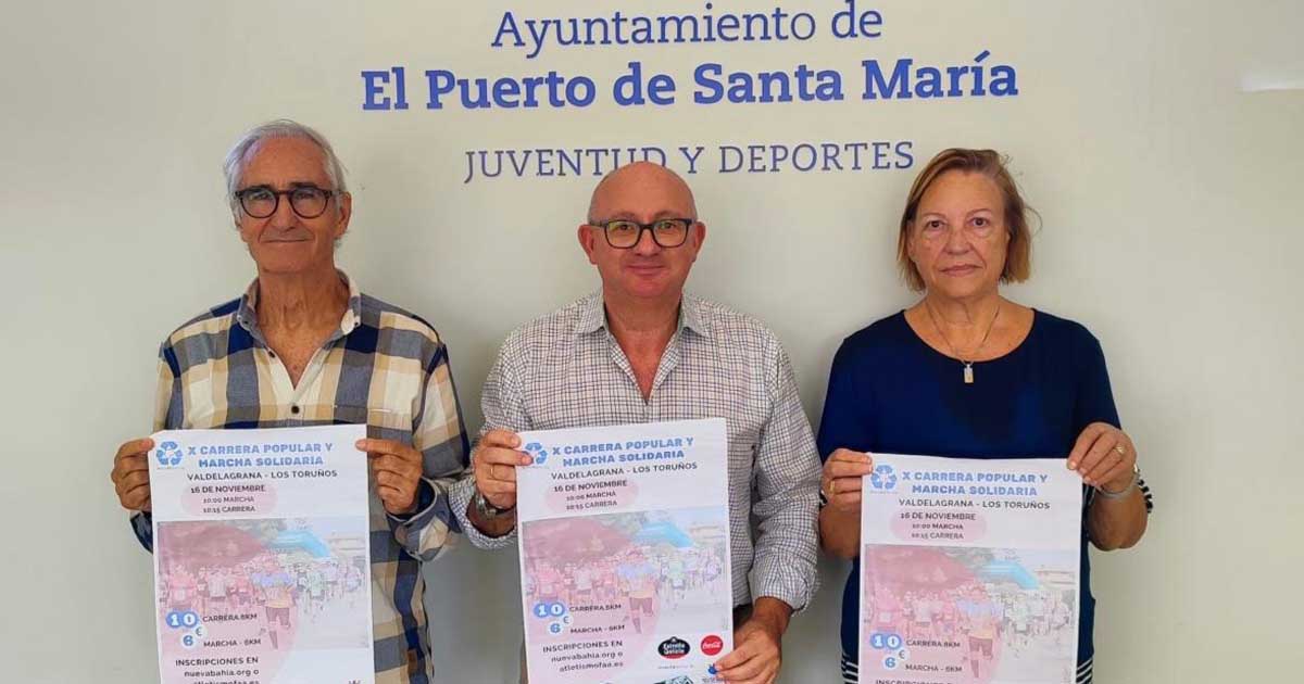 Deporte y solidaridad se dan cita el 16 de noviembre en la X Carrera Popular de Nueva Bahía