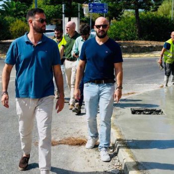 El nuevo carril ciclopeatonal entre la Avenida de la Libertad y Puerto Sherry alcanza el 65% de ejecución