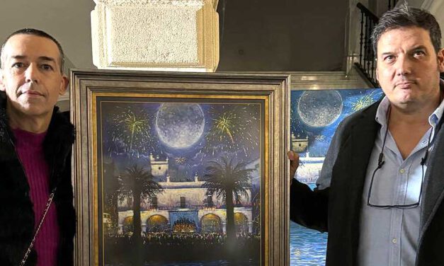 Una obra de Adrián Ferreras anuncia el Carnaval de El Puerto 2024