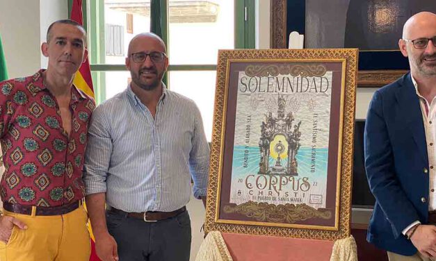 El Corpus volverá a vivirse en las calles de El Puerto, anunciado por un cartel de Francisco José Figuereo