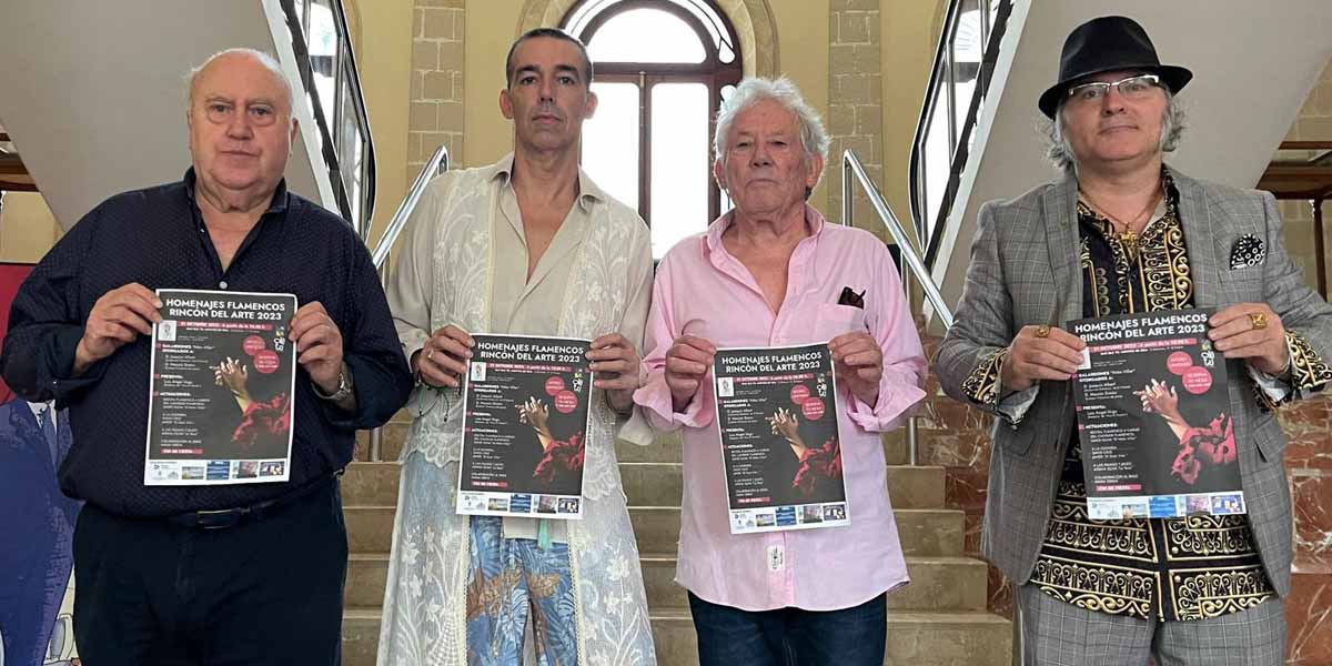 Presentado el cartel de los "Homenajes Flamencos Rincón del Arte 2023"