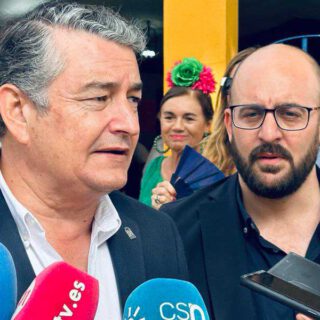 Antonio Sanz anima a los portuenses a votar el próximo domingo "porque es mucho lo que se juega en Europa"