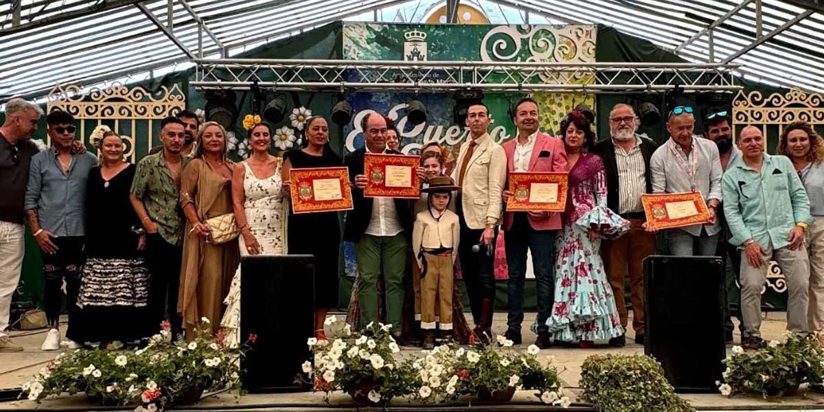 Entregados los premios del Concurso de Casetas de la Feria de Primavera y Fiesta del Vino Fino 2024