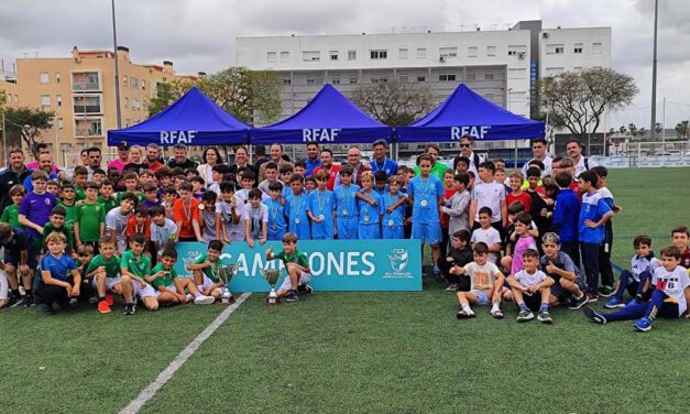 El Puerto acoge el Campeonato Andaluz de Escuelas de Fútbol con 225 jóvenes promesas