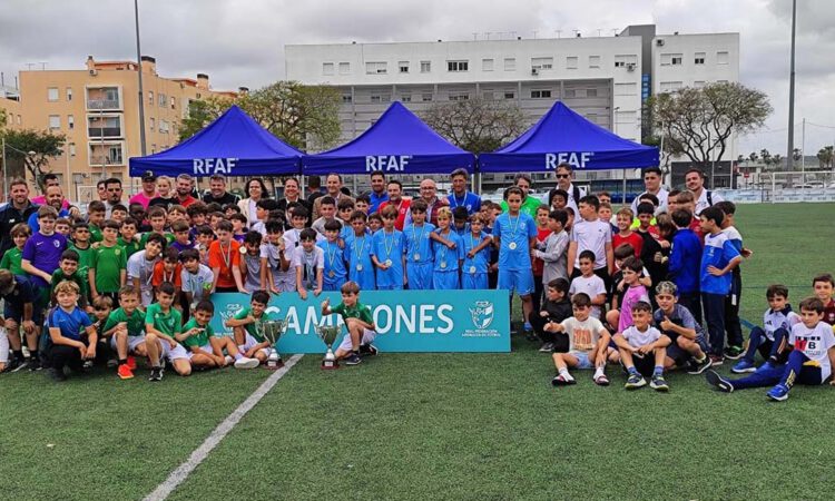 El Puerto acoge el Campeonato Andaluz de Escuelas de Fútbol con 225 jóvenes promesas